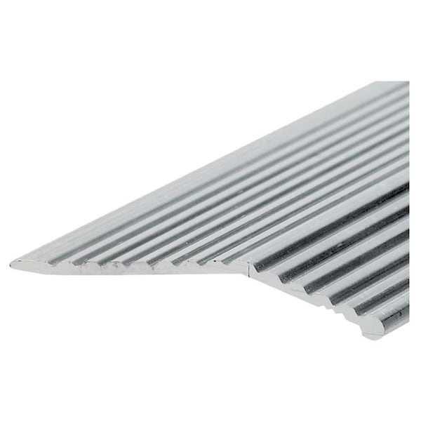 Swivel 2 x 36 in. Fluted Aluminum Carpet Bar, Silver SW3347891 - main